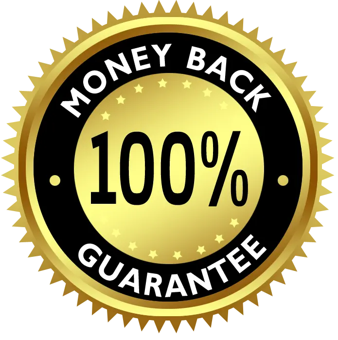 Money Back Guarantee you get with The Omega Project